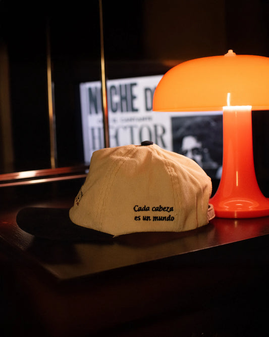 Gorra Bicolor Pana Amores Como el Tuyo