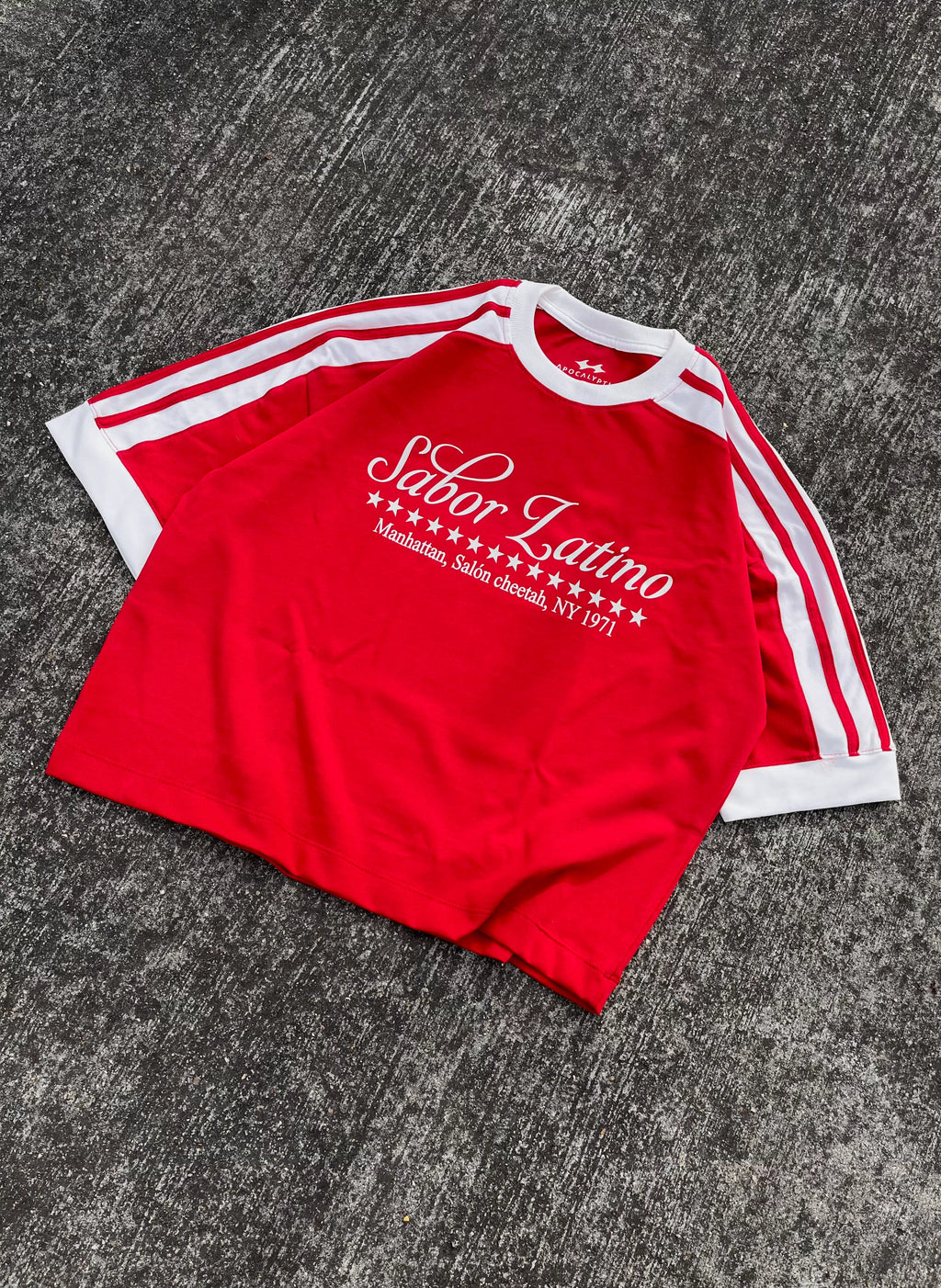 Camiseta Sabor Latino Rojo
