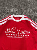 Camiseta Sabor Latino Rojo