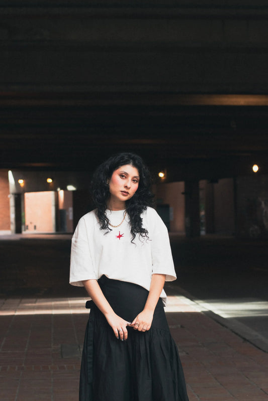 Camiseta Oversize Escarchas