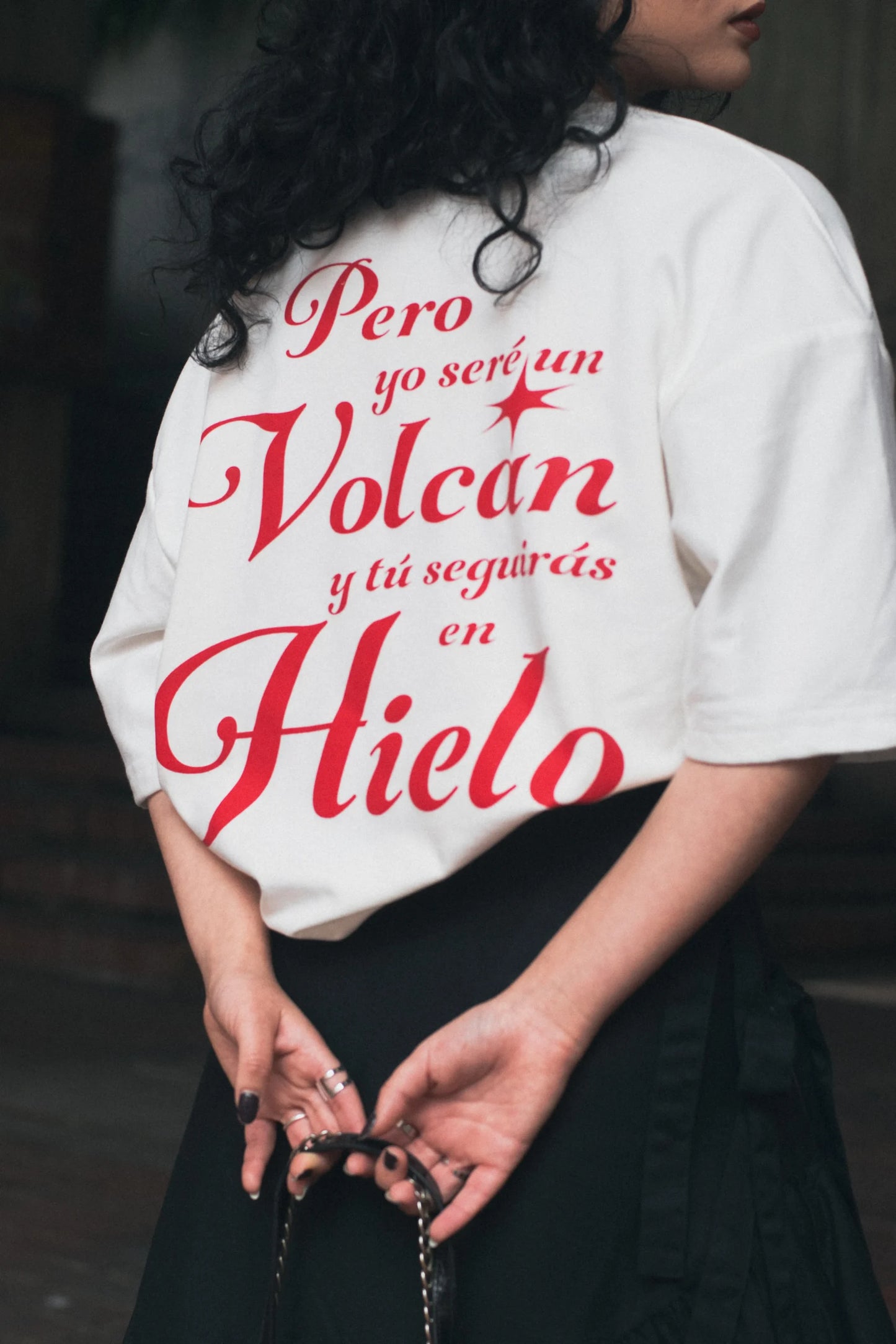 Camiseta Oversize Escarchas