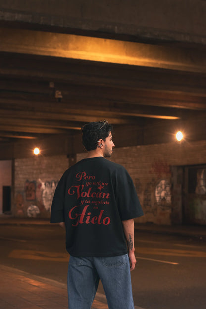 Camiseta Oversize Escarchas