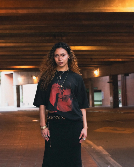 Camiseta Héctor Lavoe Negro