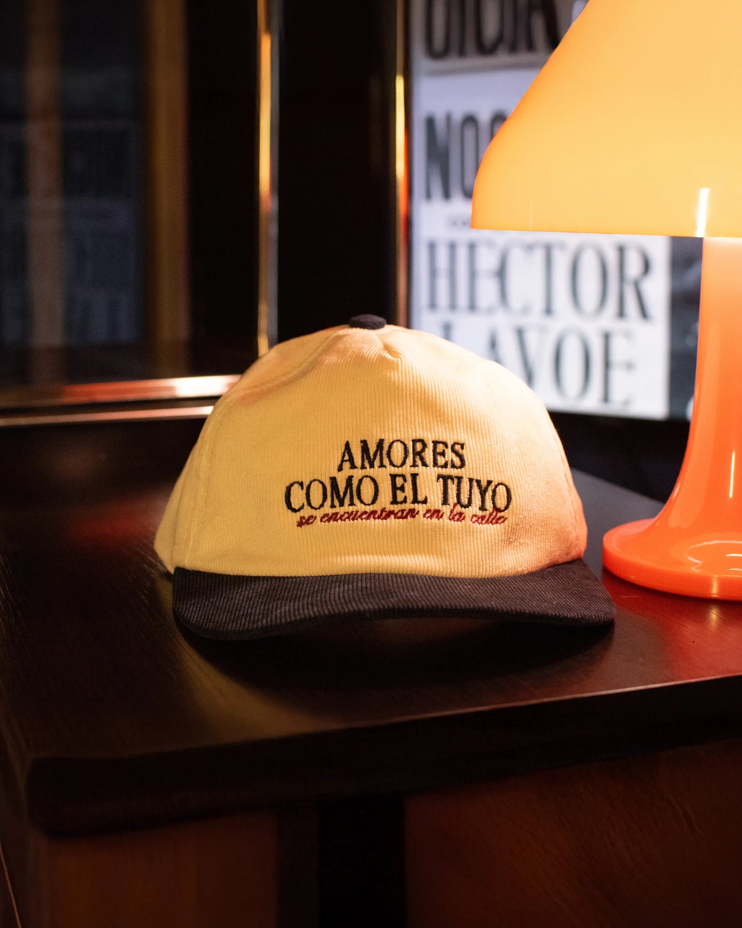 Gorra Bicolor Pana Amores Como el Tuyo