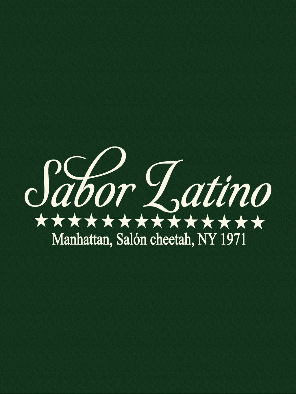 Camiseta Sabor Latino